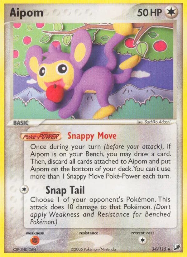Aipom — Unseen Forces #34