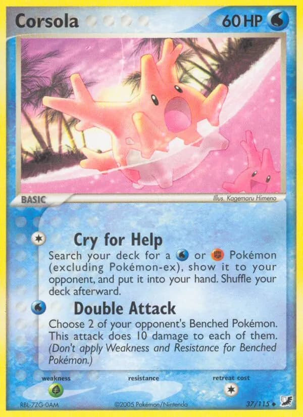 Corsola — Unseen Forces #37