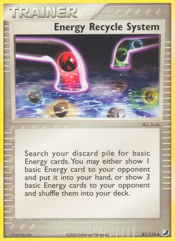 Energy Recycle System — Unseen Forces #81