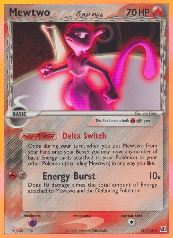 Mewtwo δ — Delta Species #12