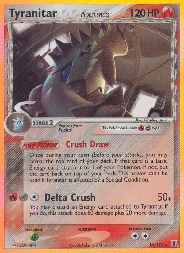 Tyranitar δ — Delta Species #16