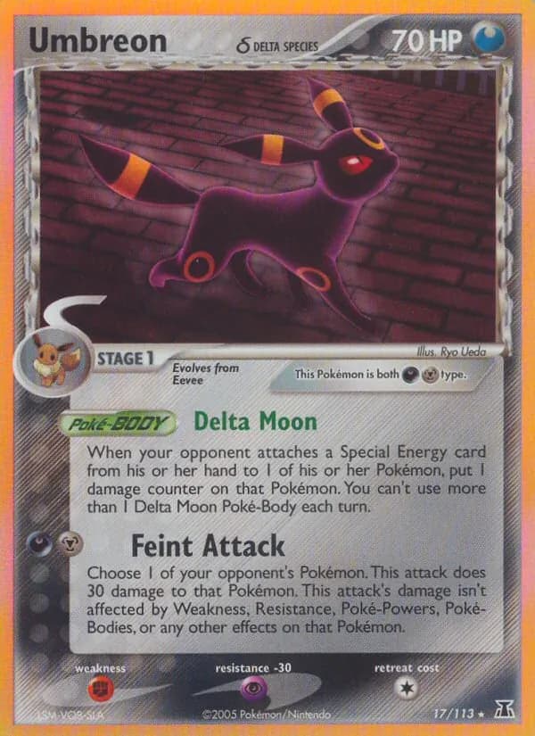 Umbreon δ — Delta Species #17
