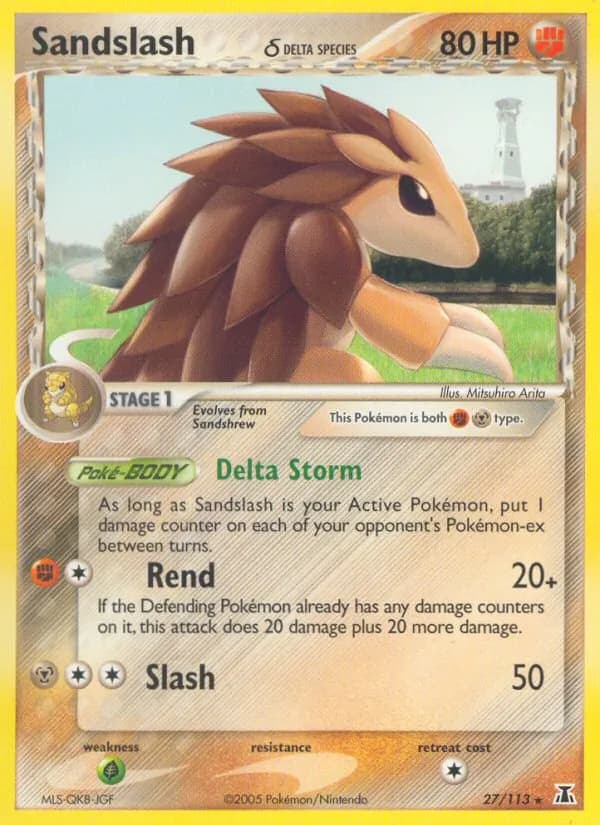 Sandslash δ — Delta Species #27