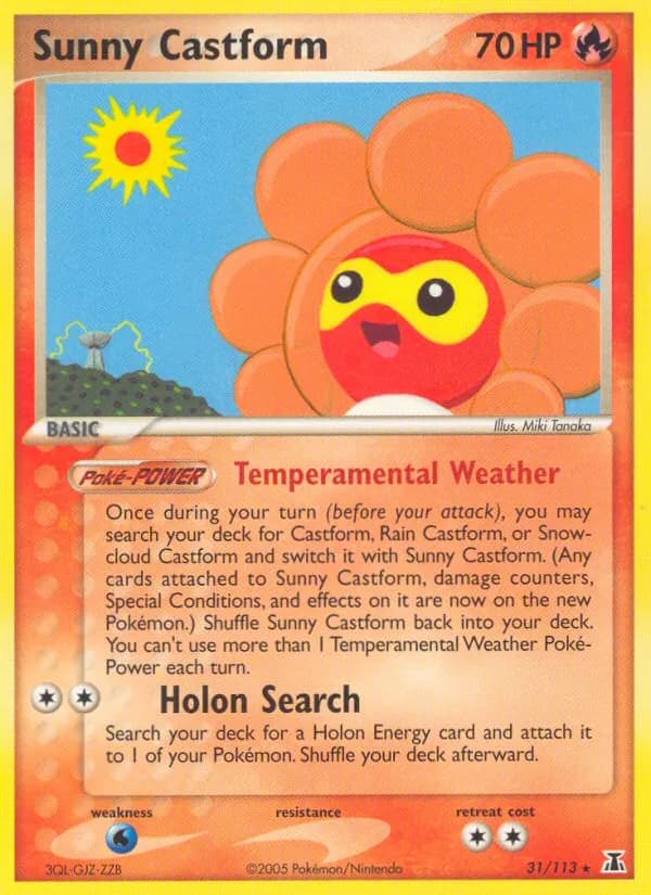 Sunny Castform — Delta Species #31