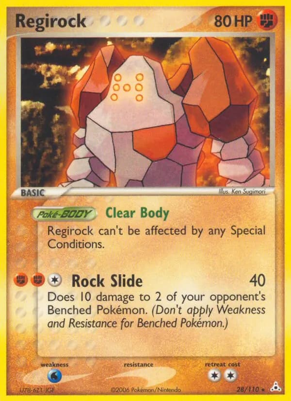 Regirock — Holon Phantoms #28