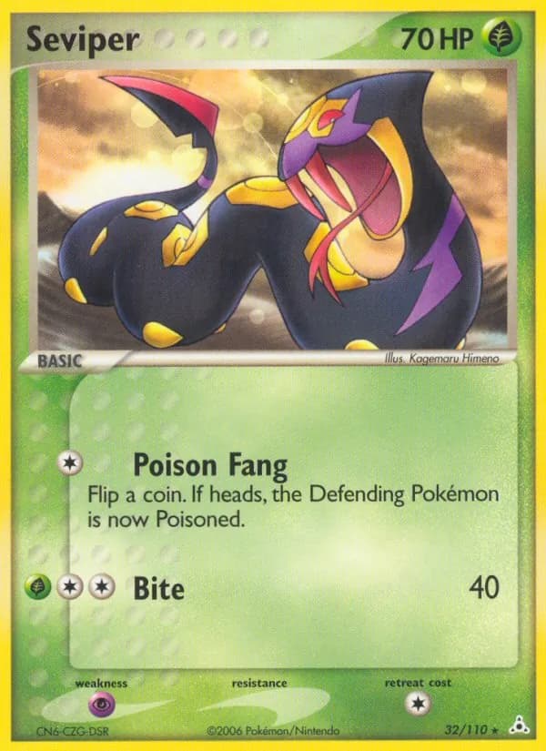 Seviper — Holon Phantoms #32
