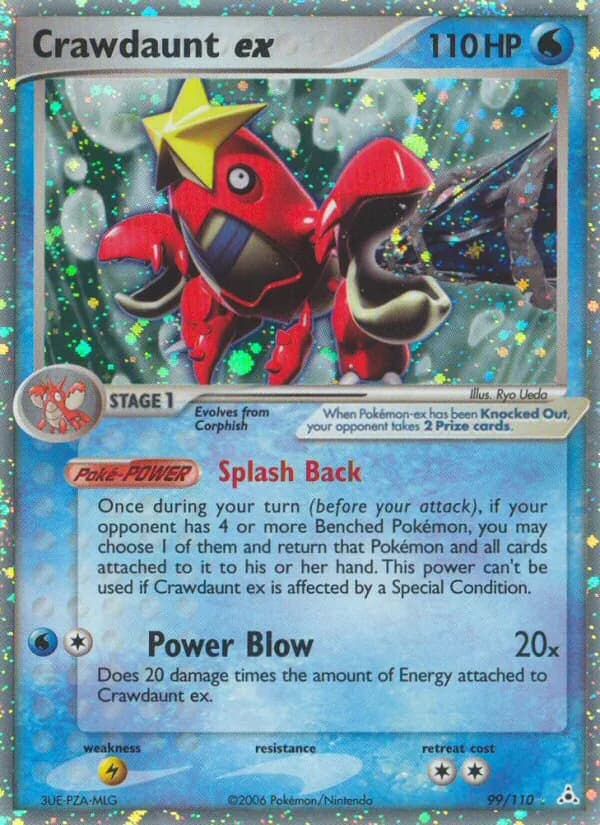 Crawdaunt ex — Holon Phantoms #99