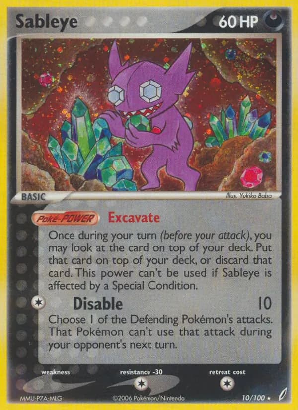 Sableye — Crystal Guardians #10