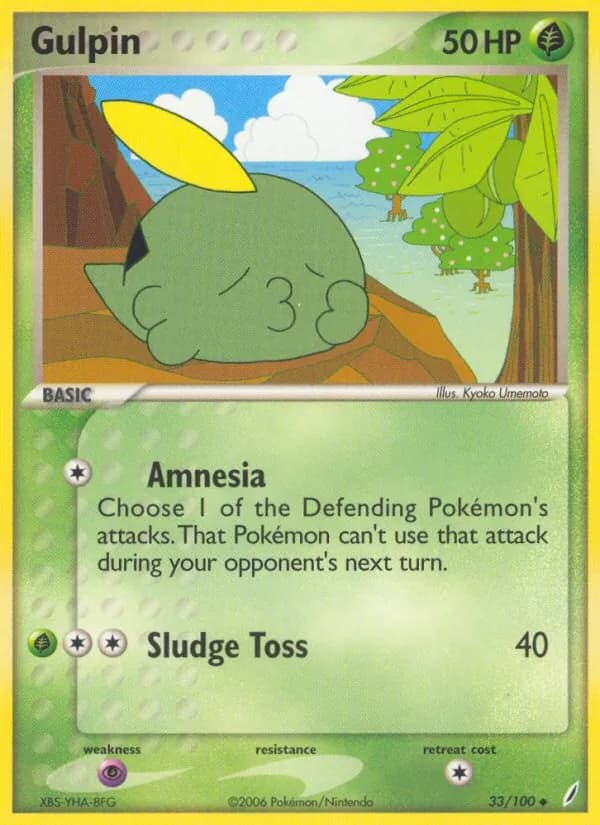 Gulpin — Crystal Guardians #33