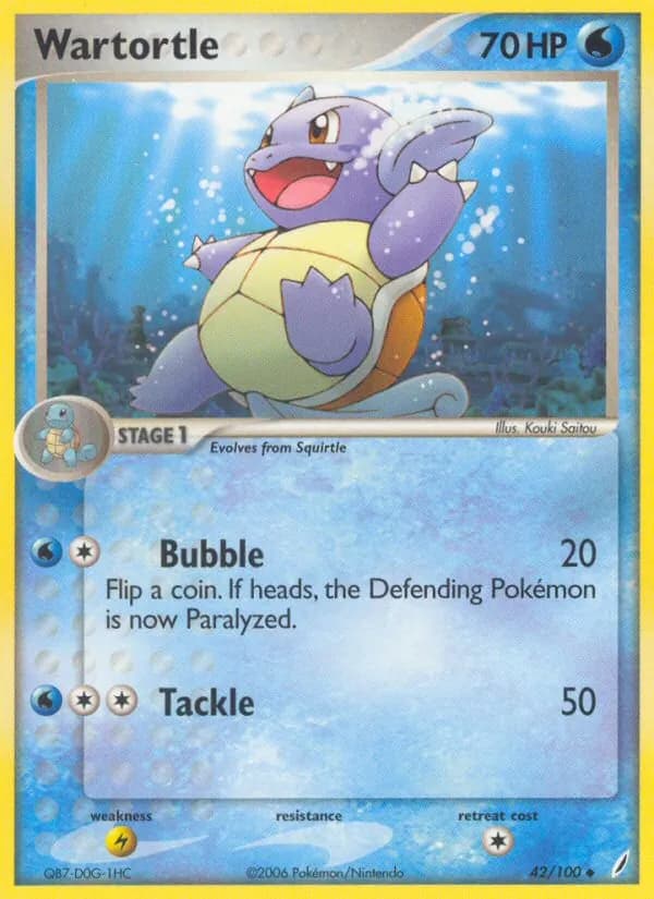 Wartortle — Crystal Guardians #42