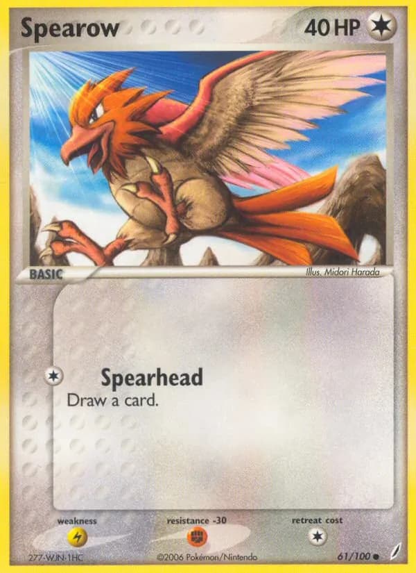 Spearow — Crystal Guardians #61