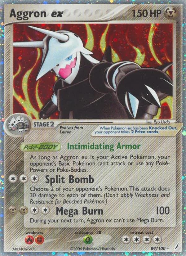 Aggron ex — Crystal Guardians #89