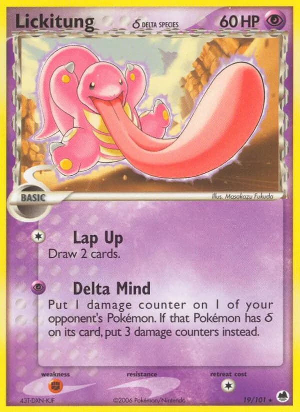 Lickitung δ — Dragon Frontiers #19