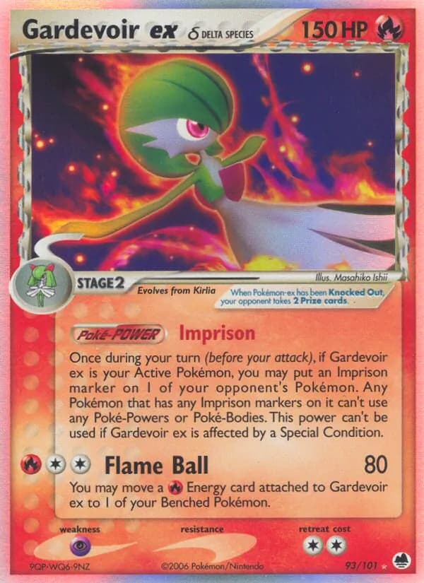 Gardevoir ex δ — Dragon Frontiers #93