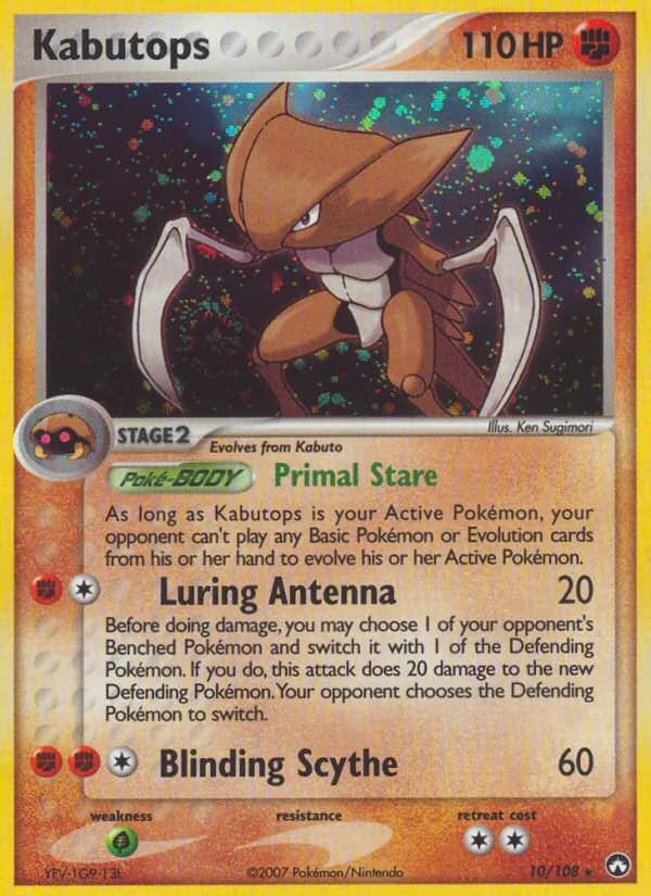 Kabutops — Power Keepers #10