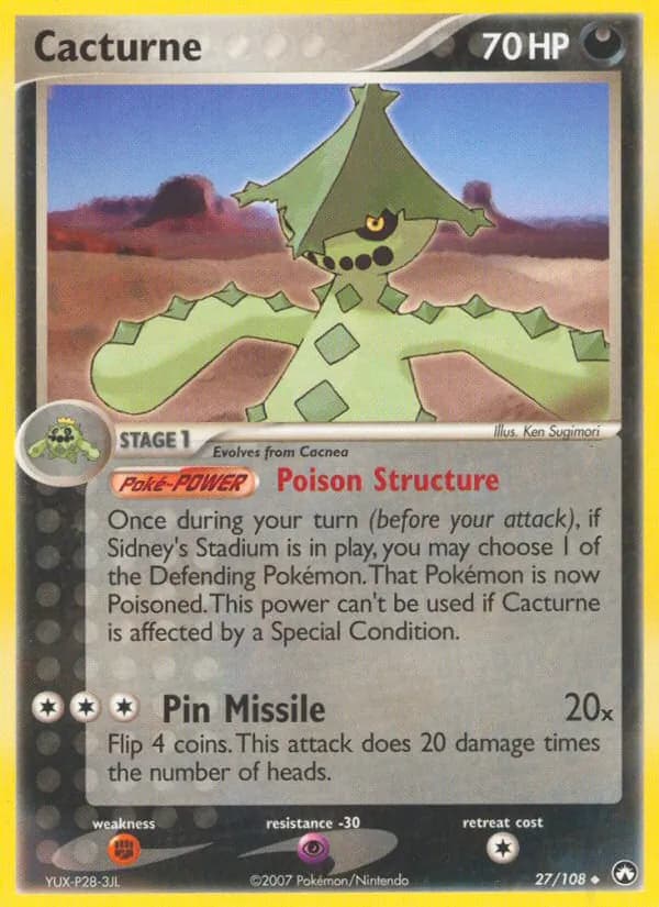 Cacturne — Power Keepers #27