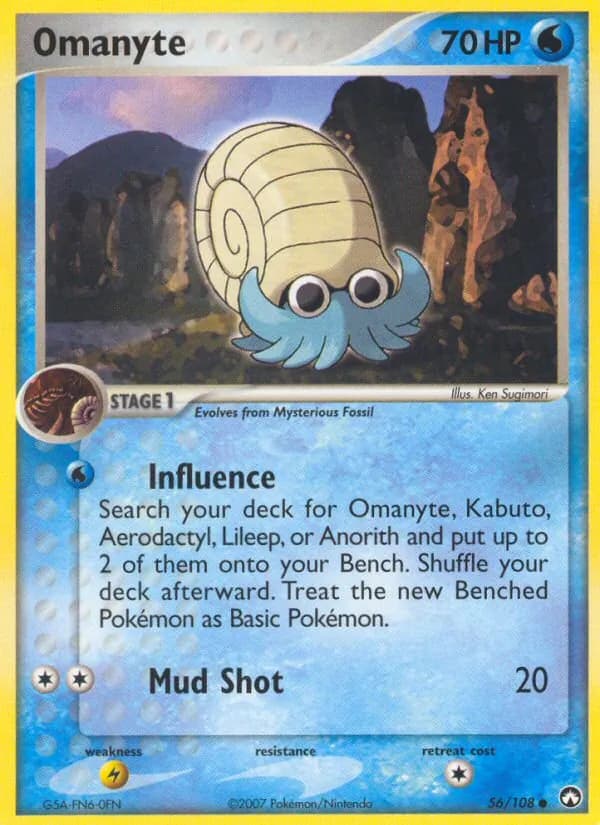 Omanyte — Power Keepers #56
