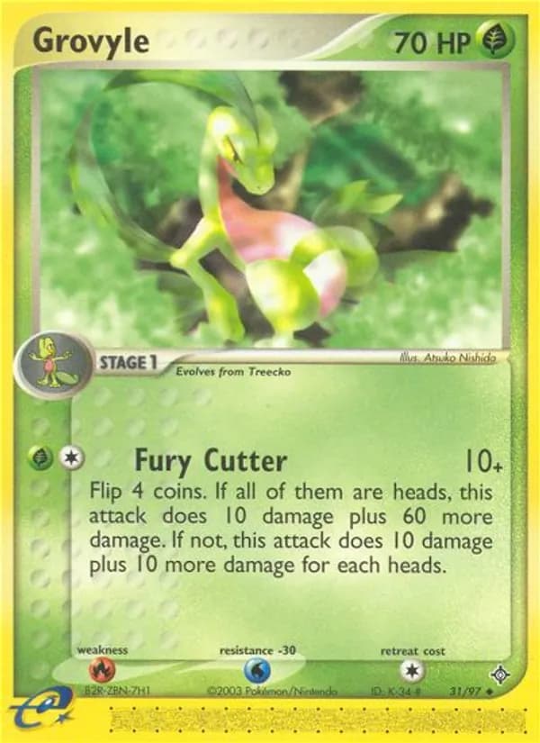 Grovyle — Dragon #31