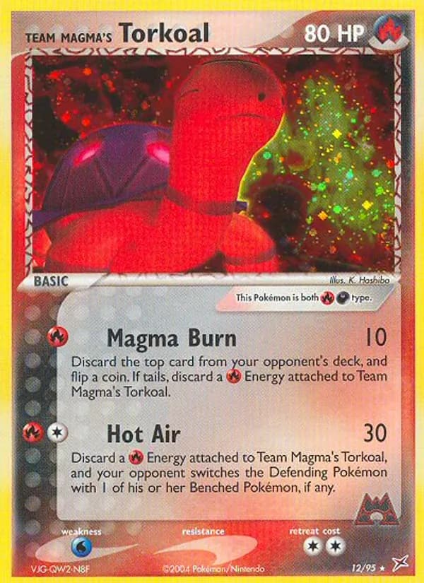 Team Magma's Torkoal — Team Magma vs Team Aqua #12