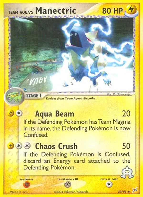Team Aqua's Manectric — Team Magma vs Team Aqua #29