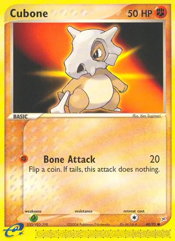 Cubone — Team Magma vs Team Aqua #40