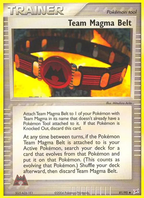 Team Magma Belt — Team Magma vs Team Aqua #81