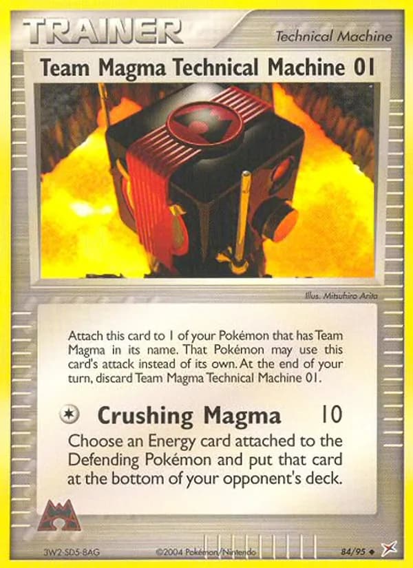 Team Magma's Technical Machine 01 — Team Magma vs Team Aqua #84