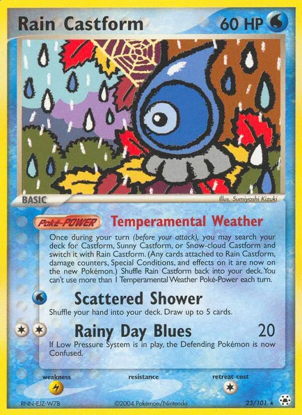 Rain Castform — Hidden Legends #23