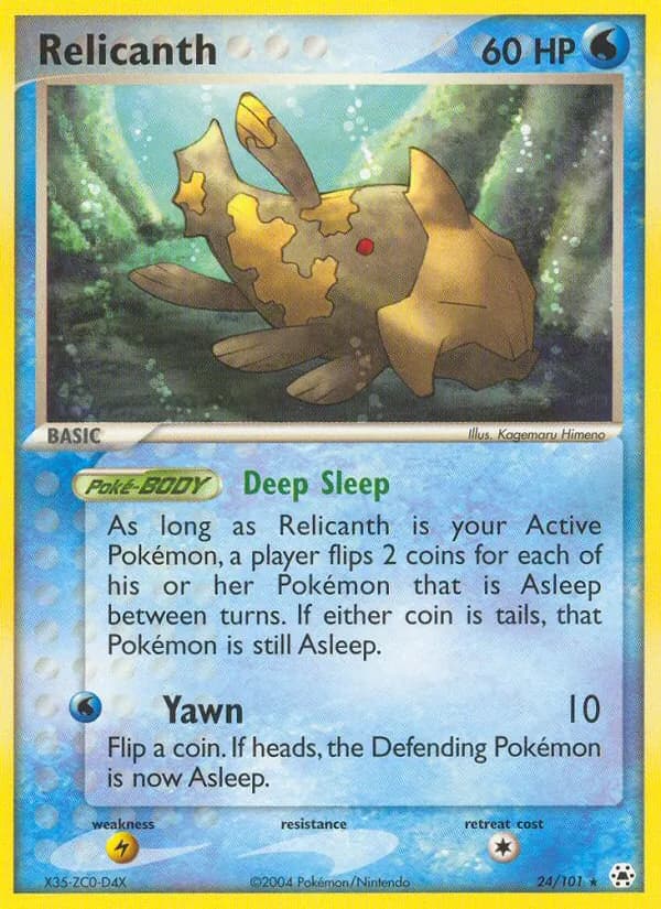 Relicanth — Hidden Legends #24