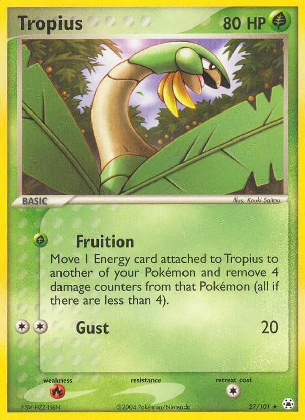 Tropius — Hidden Legends #27