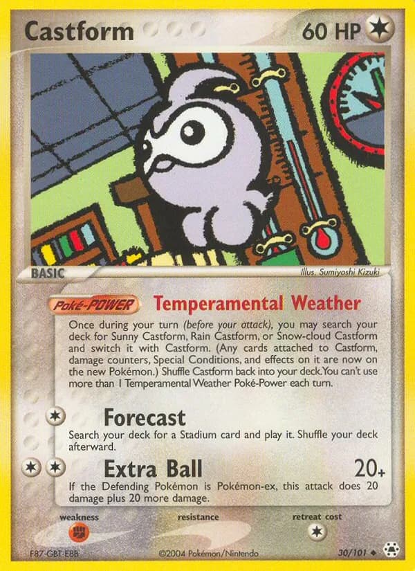 Castform — Hidden Legends #30