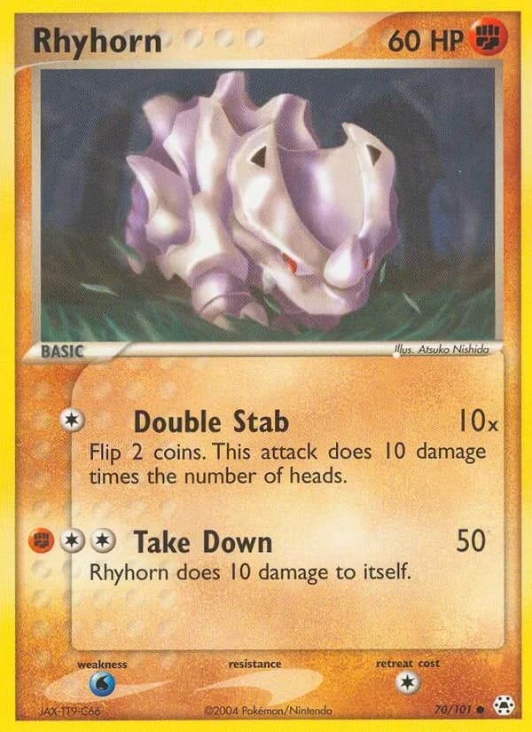 Rhyhorn — Hidden Legends #70