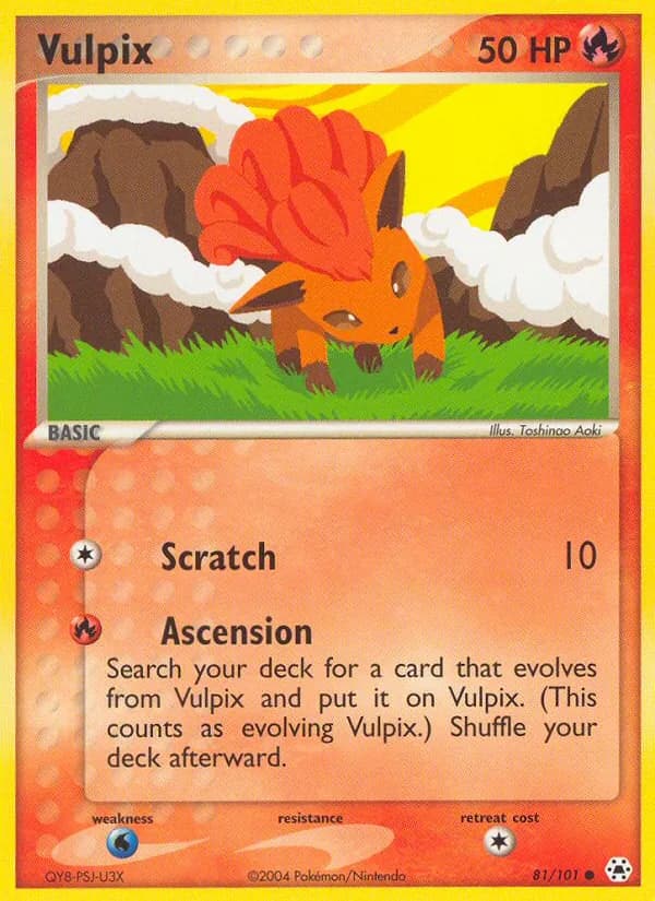 Vulpix — Hidden Legends #81