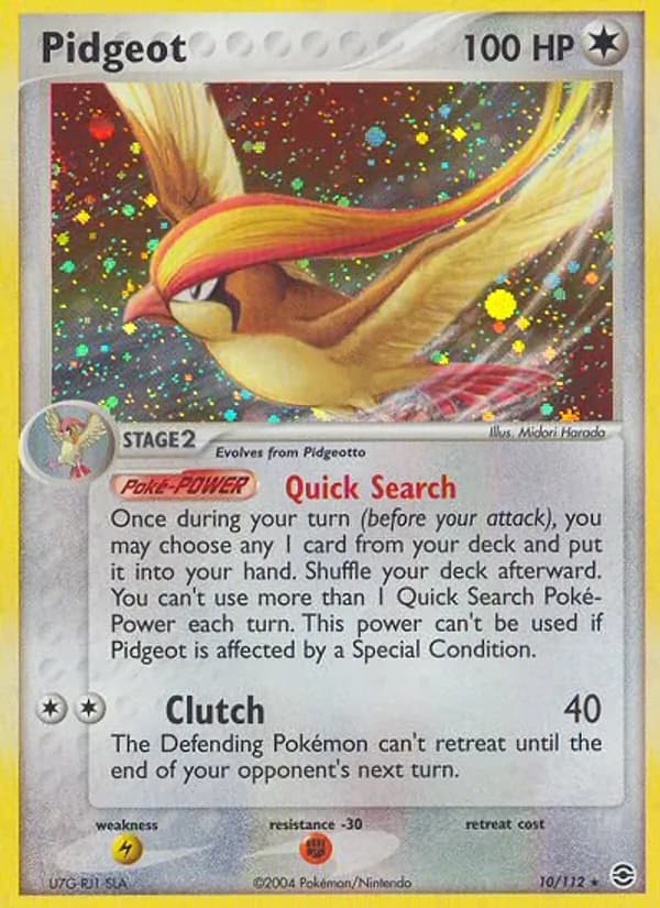 Pidgeot — FireRed & LeafGreen #10