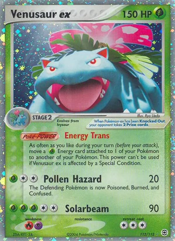 Venusaur ex — FireRed & LeafGreen #112