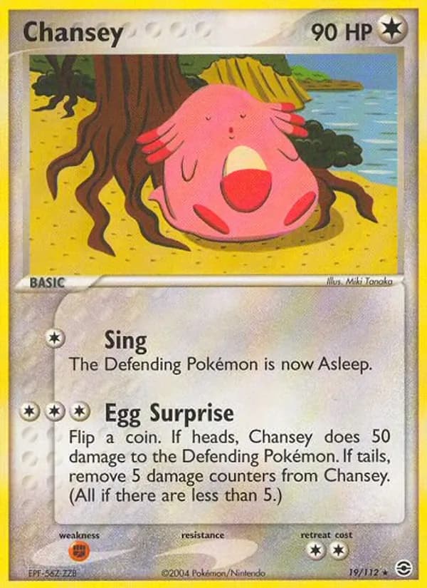Chansey — FireRed & LeafGreen #19