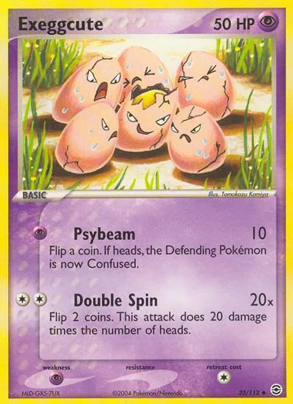 Exeggcute — FireRed & LeafGreen #33