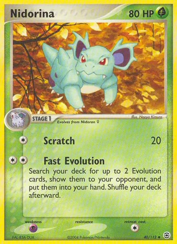 Nidorina — FireRed & LeafGreen #40