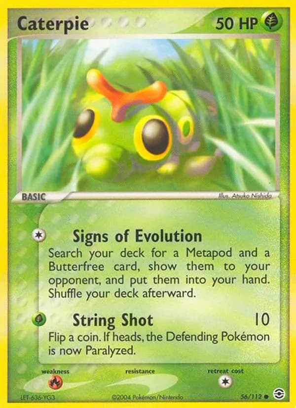 Caterpie — FireRed & LeafGreen #56