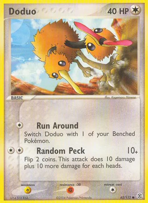 Doduo — FireRed & LeafGreen #62