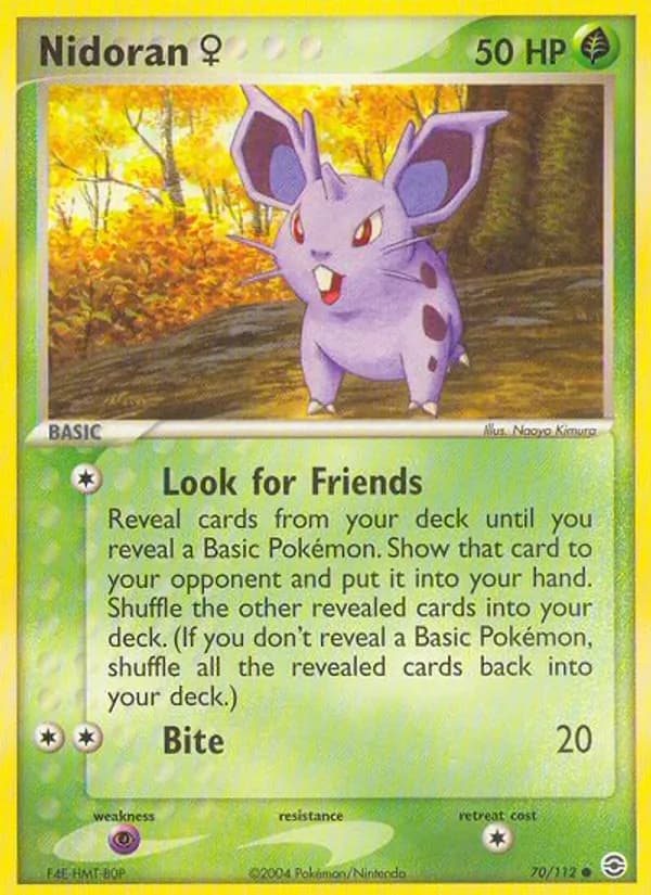 Nidoran♀ — FireRed & LeafGreen #70