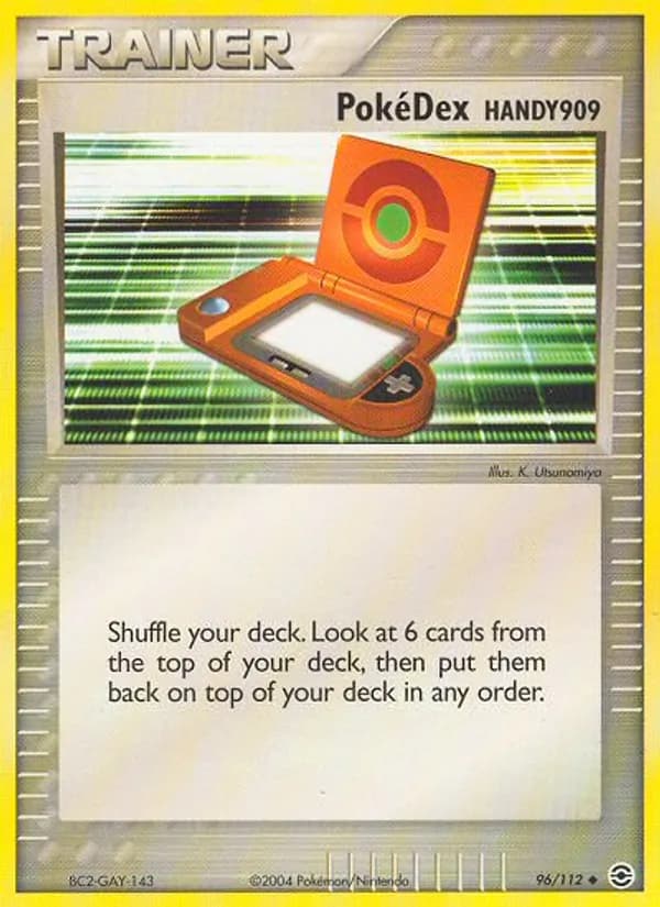 PokéDex (HANDY909) — FireRed & LeafGreen #96