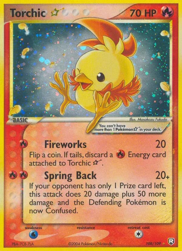 Torchic ☆ — Team Rocket Returns #108