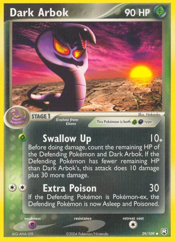 Dark Arbok — Team Rocket Returns #29