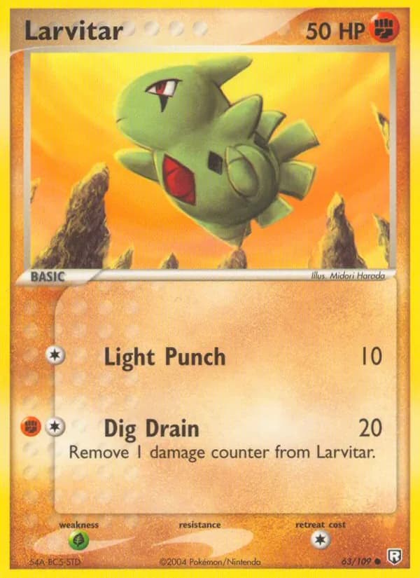 Larvitar — Team Rocket Returns #63