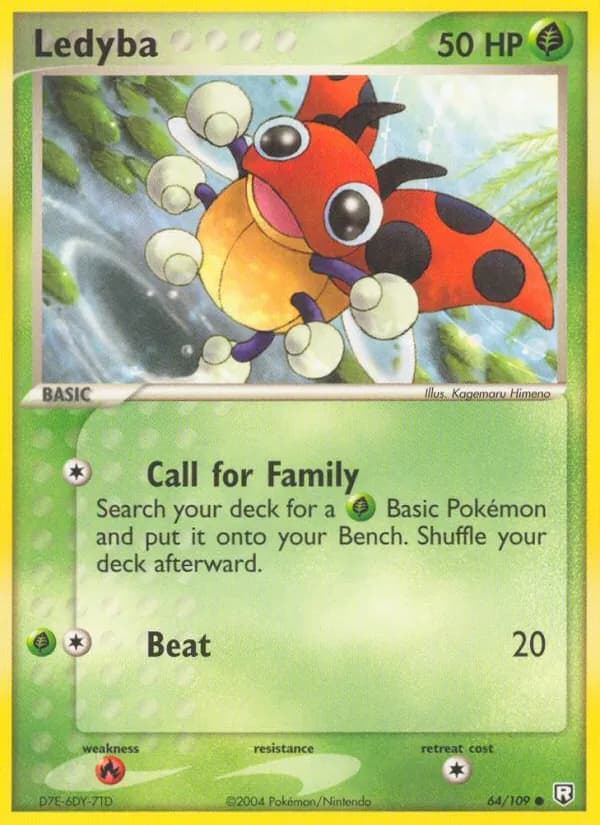 Ledyba — Team Rocket Returns #64