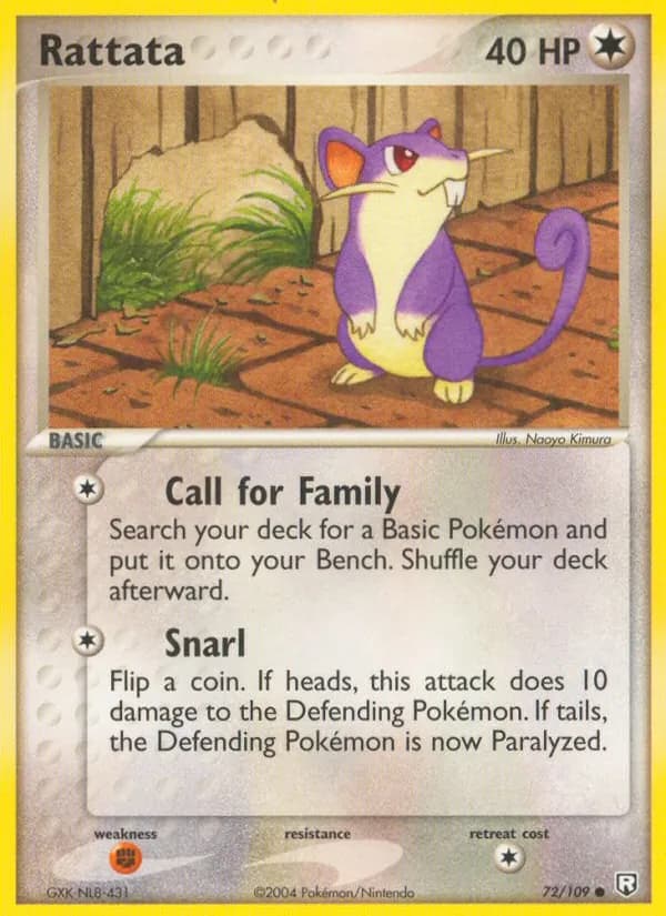 Rattata — Team Rocket Returns #72