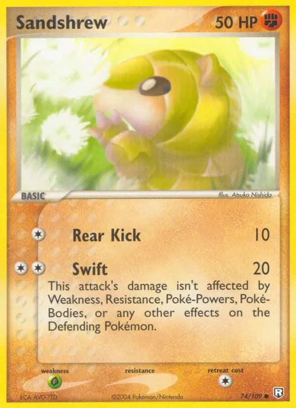 Sandshrew — Team Rocket Returns #74