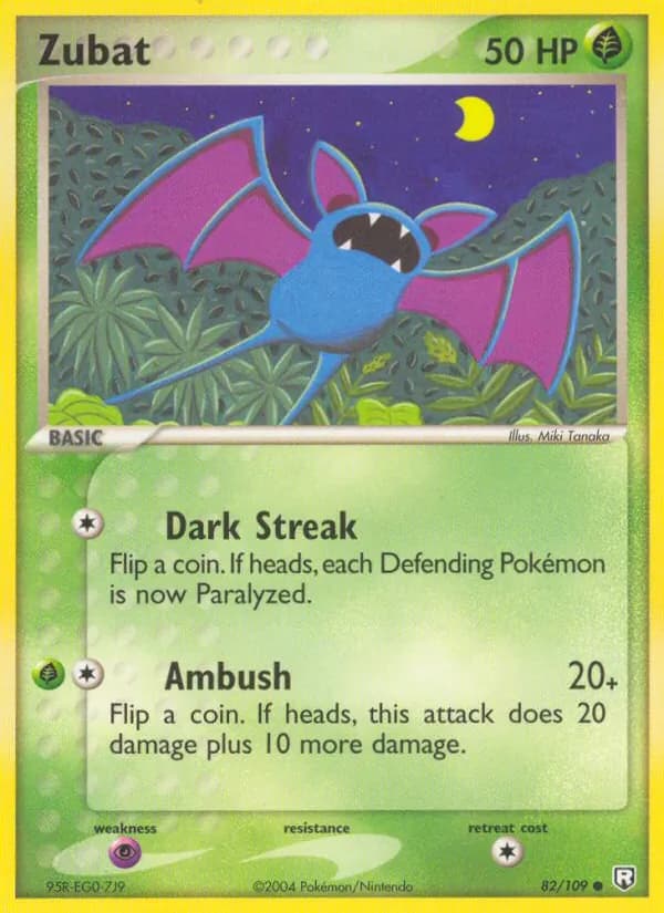 Zubat — Team Rocket Returns #82
