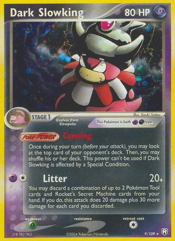 Dark Slowking — Team Rocket Returns #9